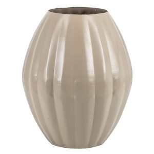 Metalen vaas sand (hoog)